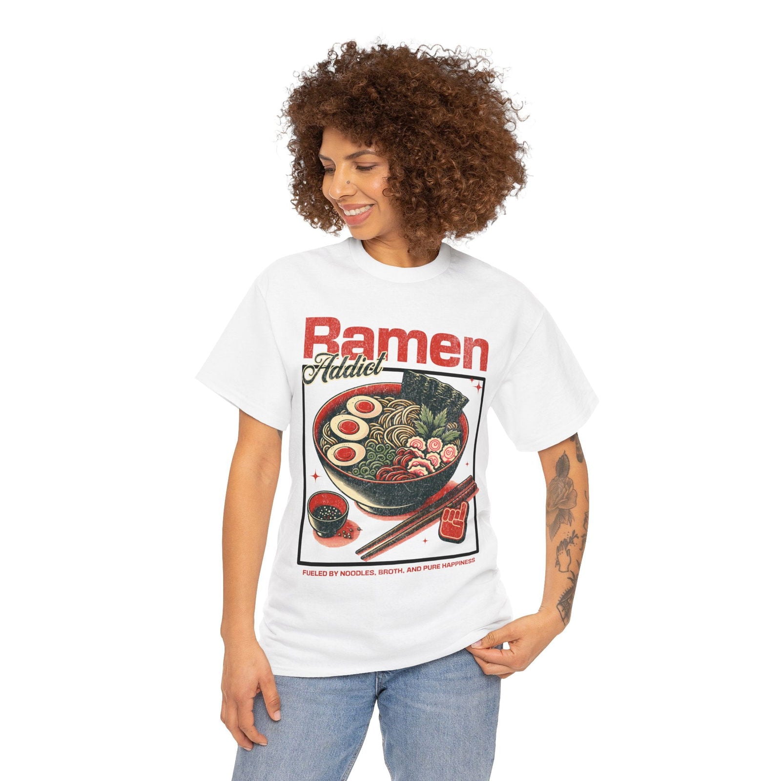 ASHIKAWA RAMEN - Japanese Food (Basic Tee) - YUMMIFY