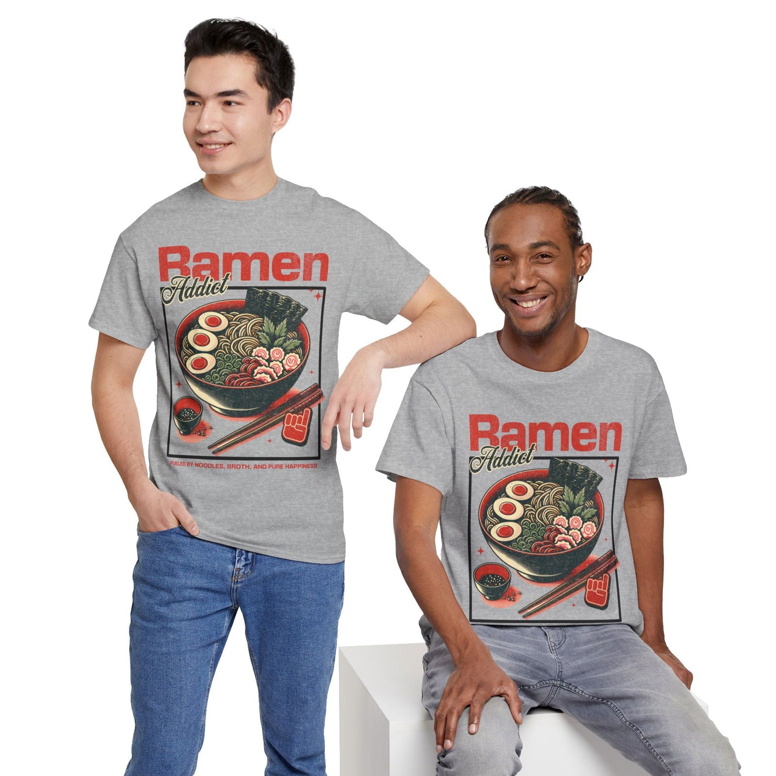 ASHIKAWA RAMEN - Japanese Food (Basic Tee) - YUMMIFY