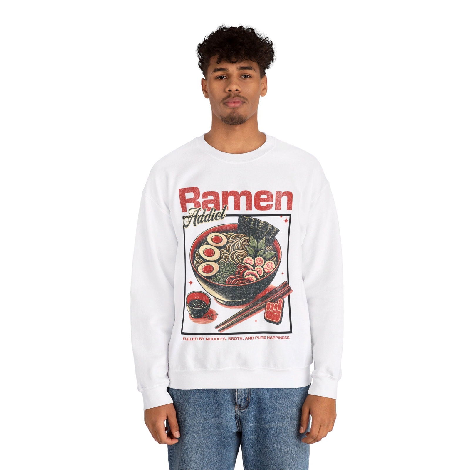 ASHIKAWA RAMEN - Japanese Food (Sweatshirt) - YUMMIFY