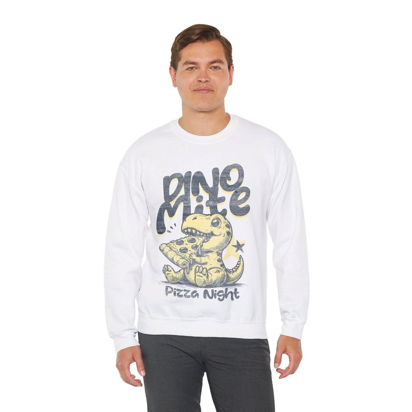 BACON & EGG - Pizza (Sweatshirt) - YUMMIFY