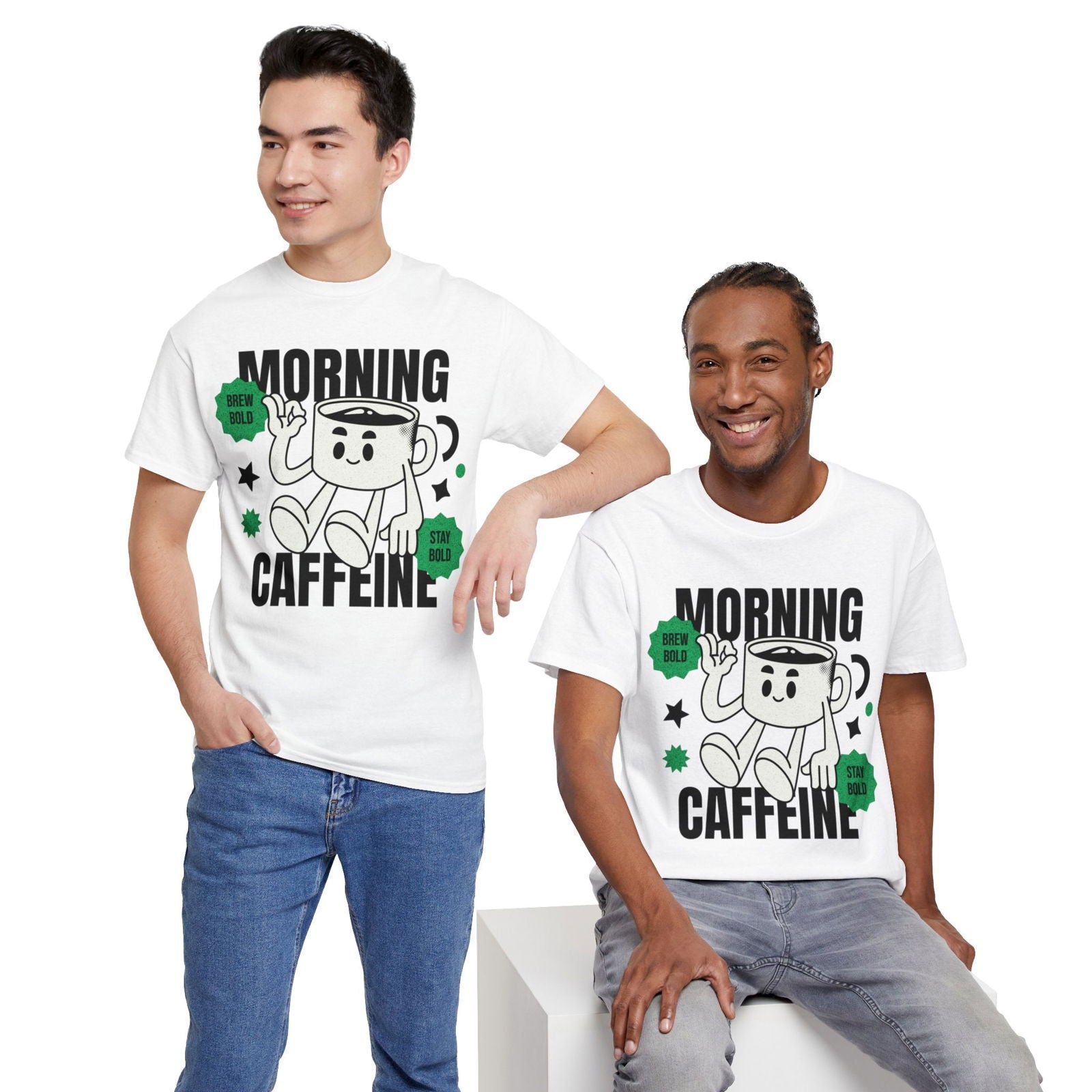 BOURBON VANILLA - Coffee (Basic Tee) - YUMMIFY
