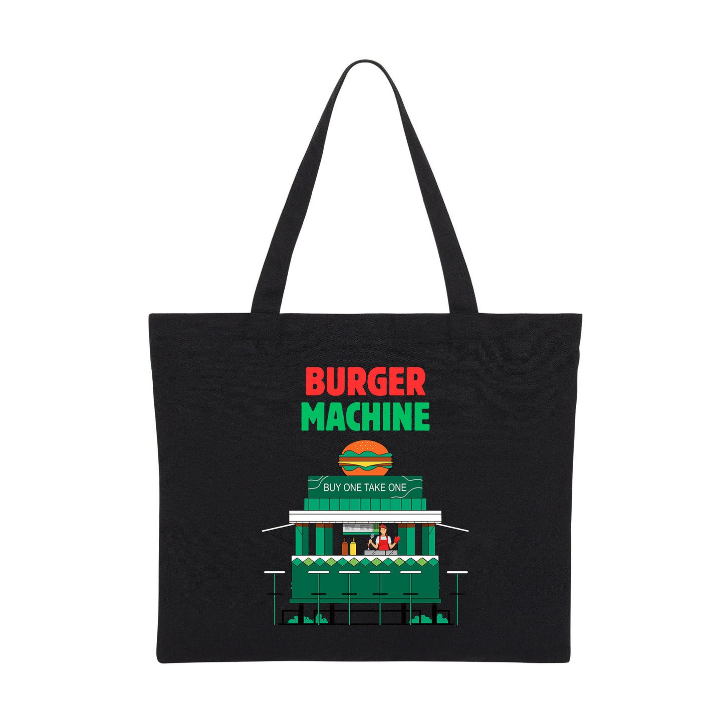BURGER MACHINE - Filipino Food (Tote Bag)