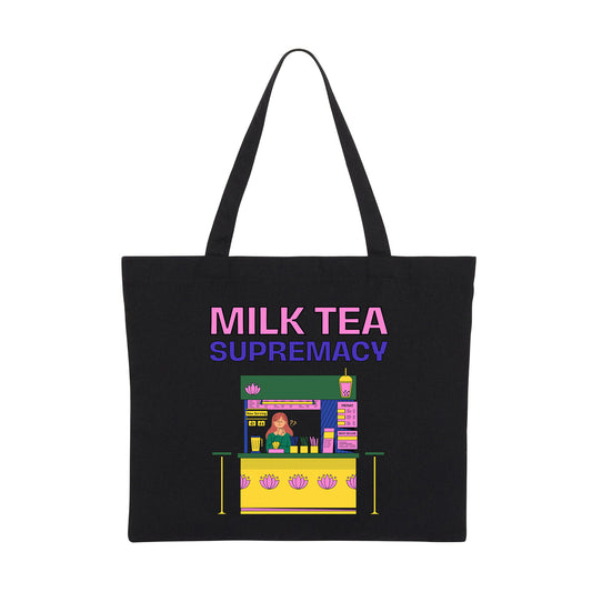 CARAMEL MILK TEA - Drinks (Tote Bag)