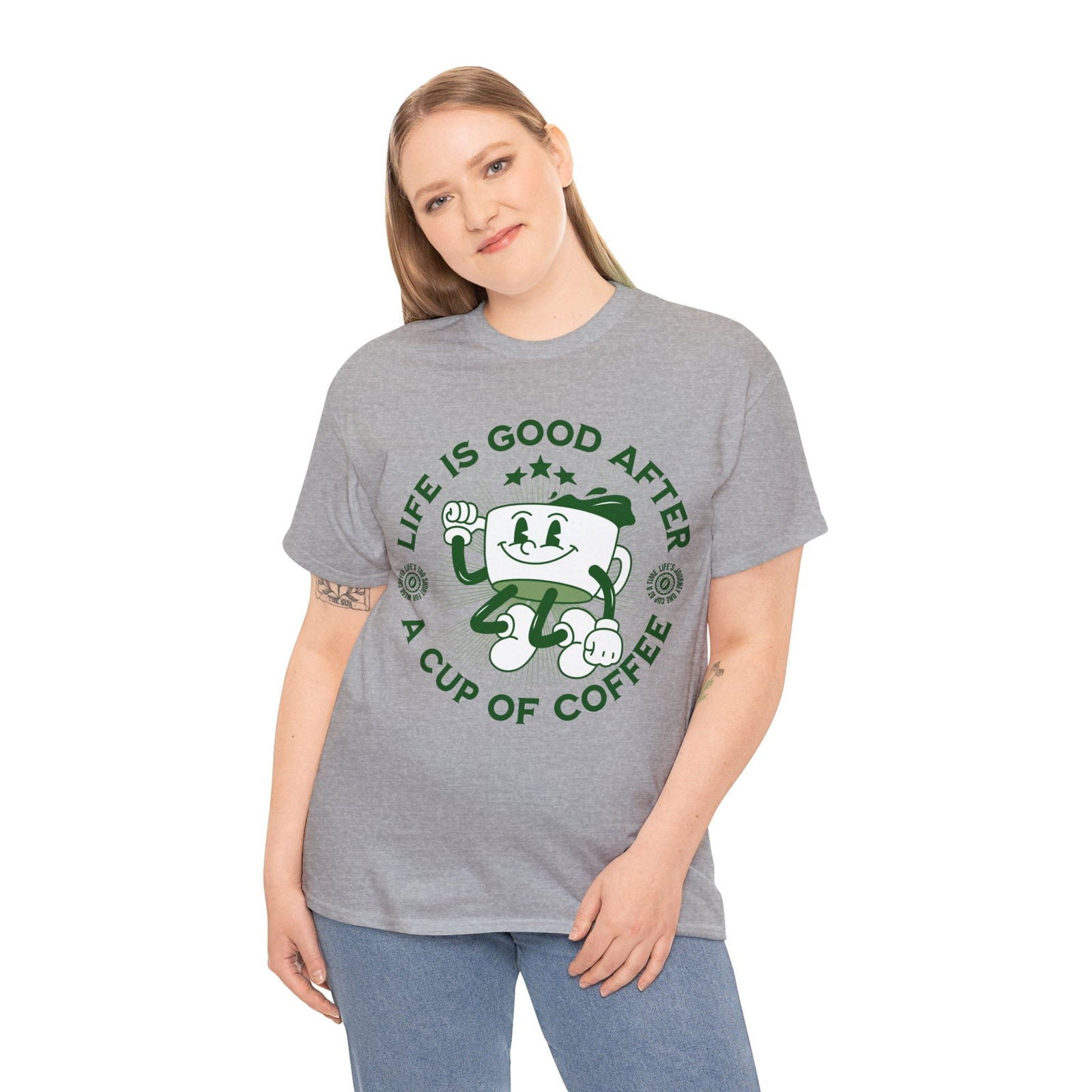COFFEE EGG - Coffee (Basic Tee) - YUMMIFY