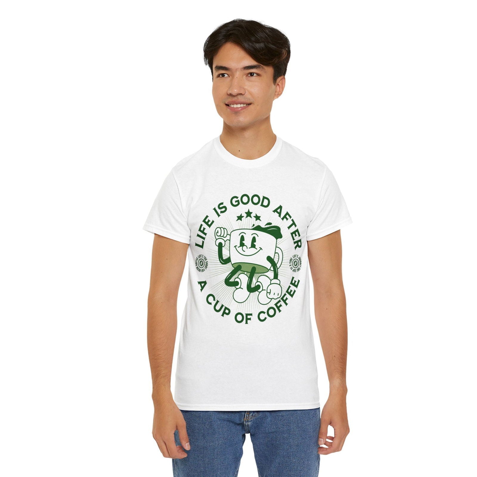 COFFEE EGG - Coffee (Basic Tee) - YUMMIFY