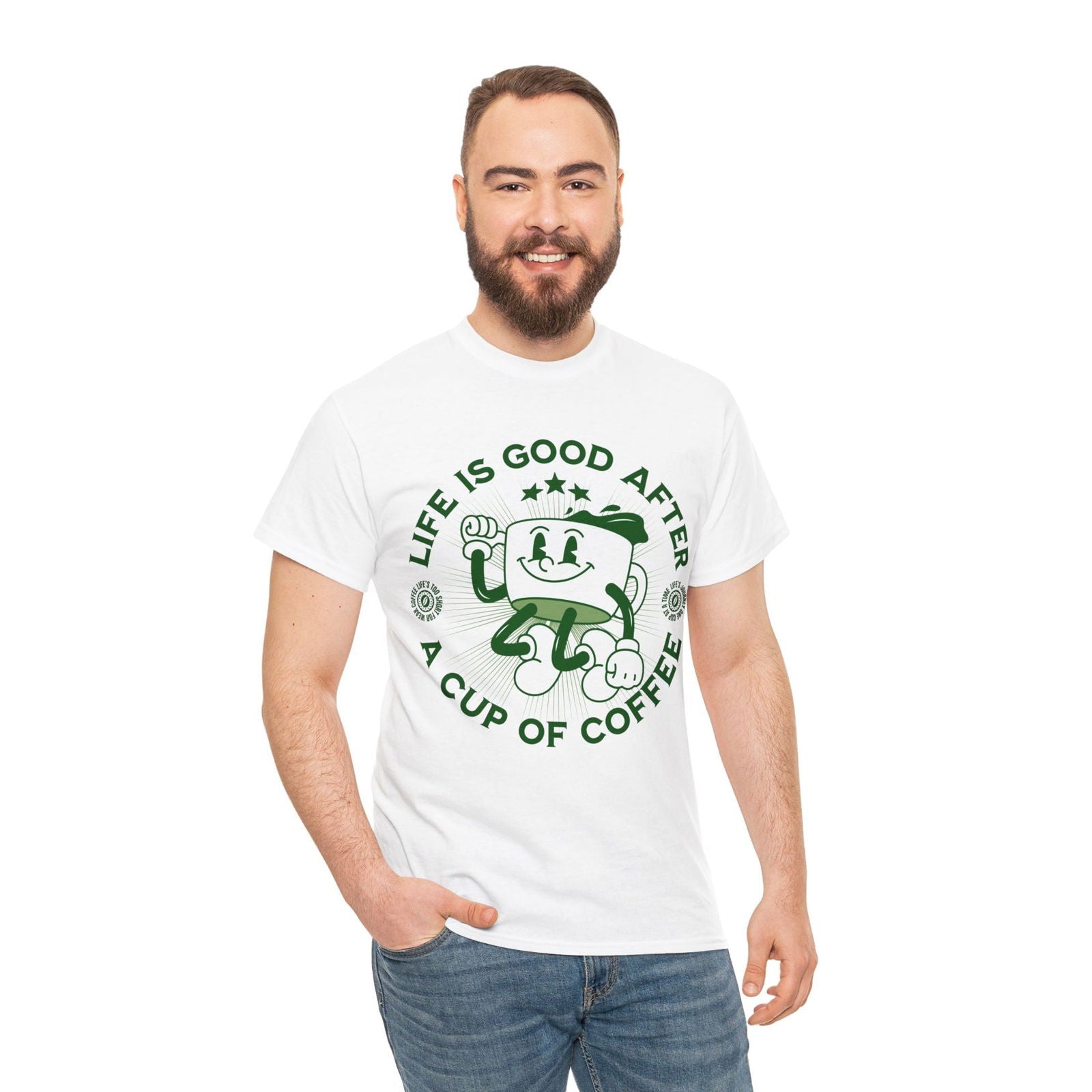 COFFEE EGG - Coffee (Basic Tee) - YUMMIFY