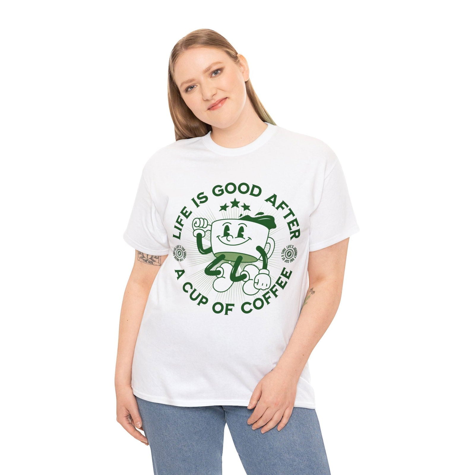 COFFEE EGG - Coffee (Basic Tee) - YUMMIFY