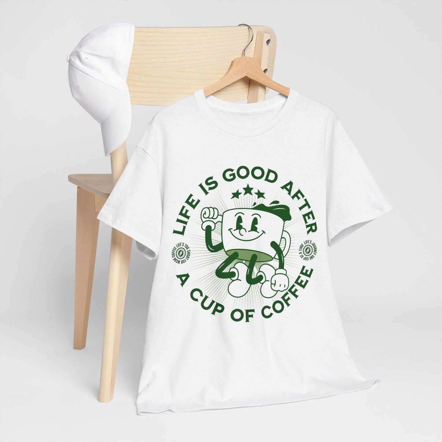 COFFEE EGG - Coffee (Basic Tee) - YUMMIFY