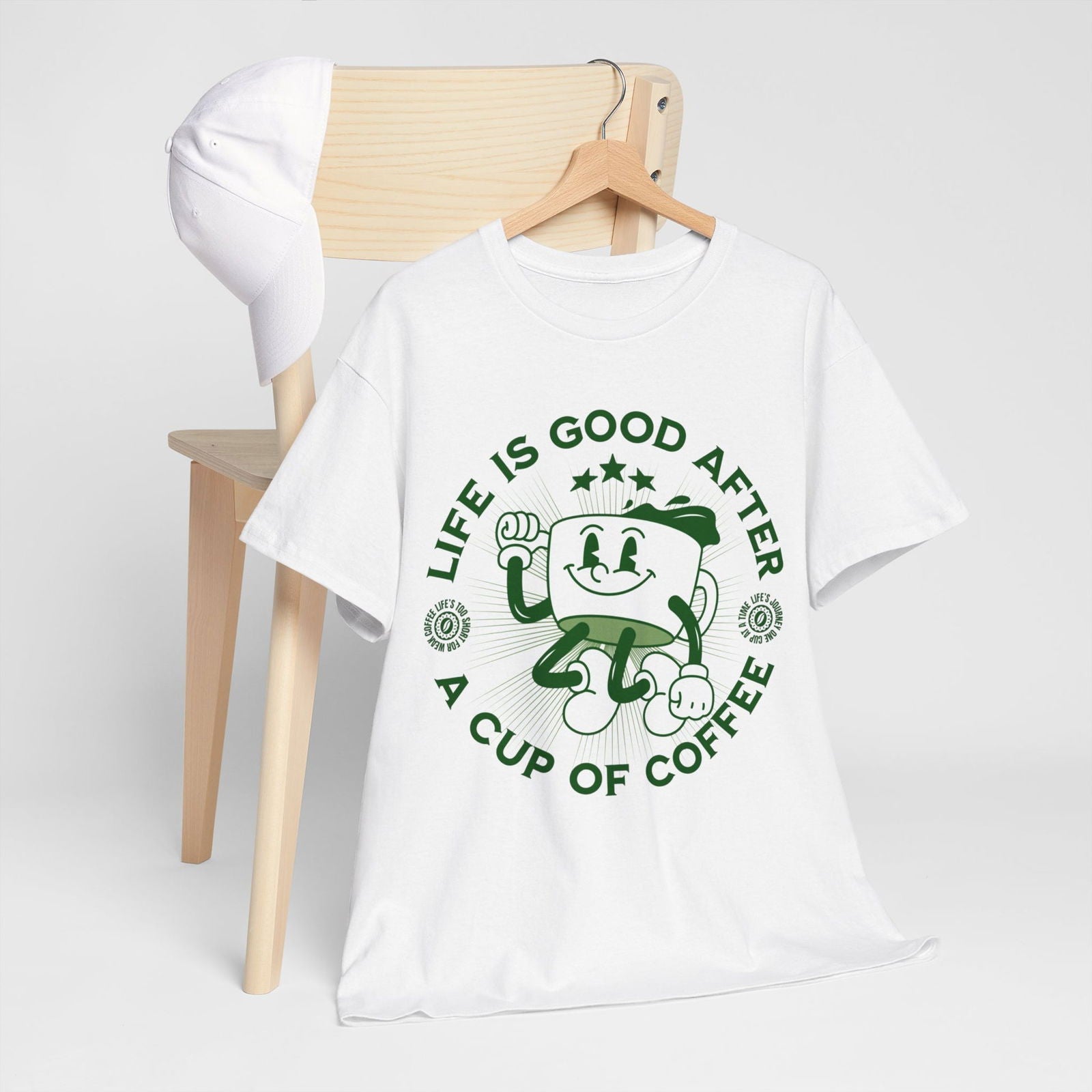 COFFEE EGG - Coffee (Basic Tee) - YUMMIFY