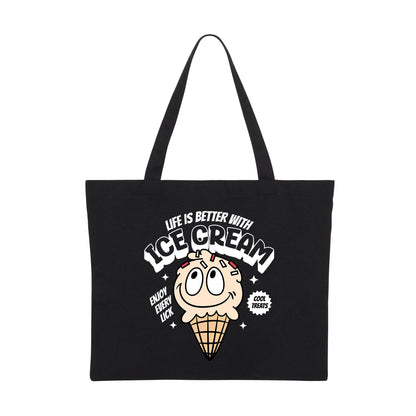COOKIES & CREAM ICE CREAM - Dessert (Tote Bag)