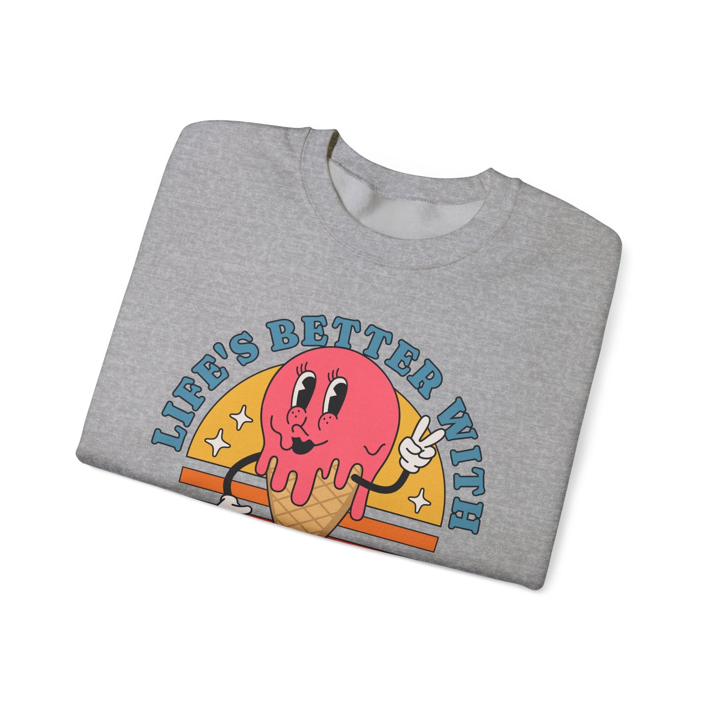 STRAWBERRY ICE CREAM - Dessert (Sweatshirt)