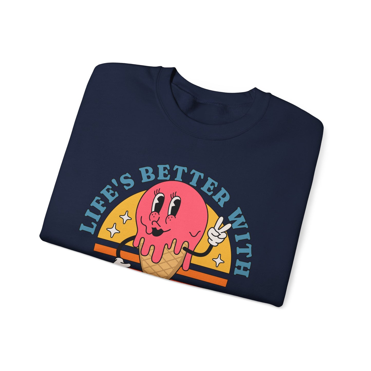 STRAWBERRY ICE CREAM - Dessert (Sweatshirt)