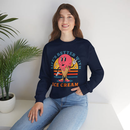 STRAWBERRY ICE CREAM - Dessert (Sweatshirt)