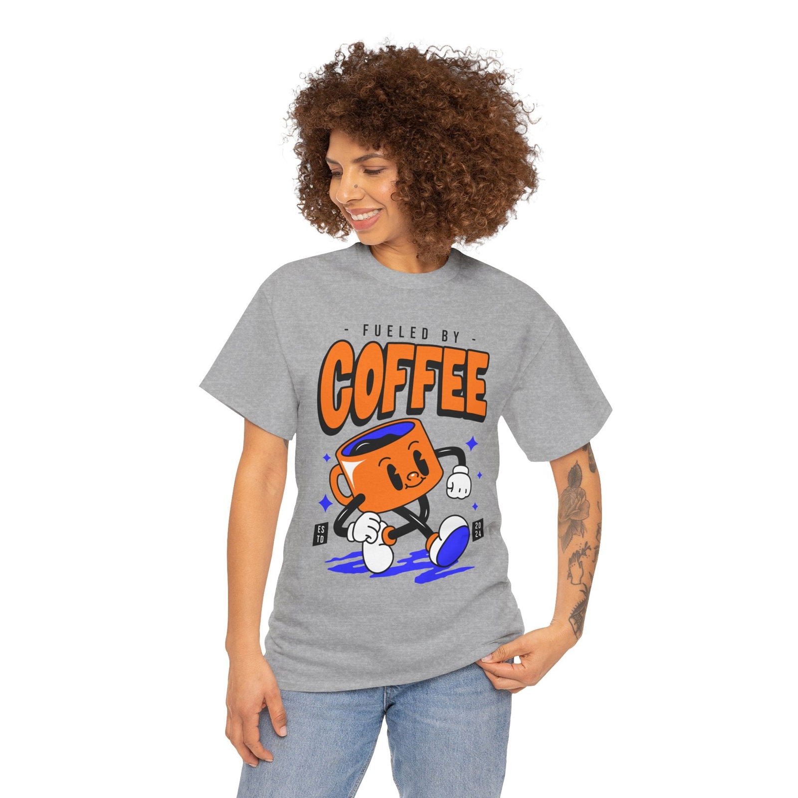 MINT CHOCOLATE CHIP - Coffee (Basic Tee) - YUMMIFY
