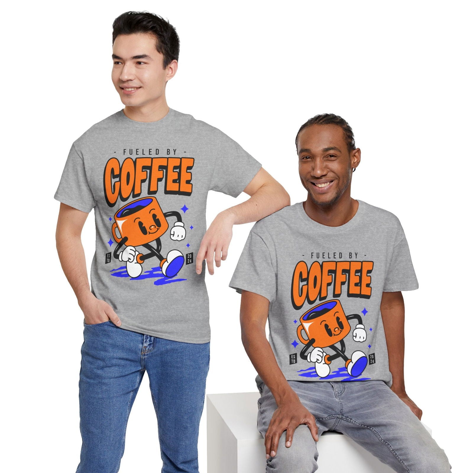 MINT CHOCOLATE CHIP - Coffee (Basic Tee) - YUMMIFY
