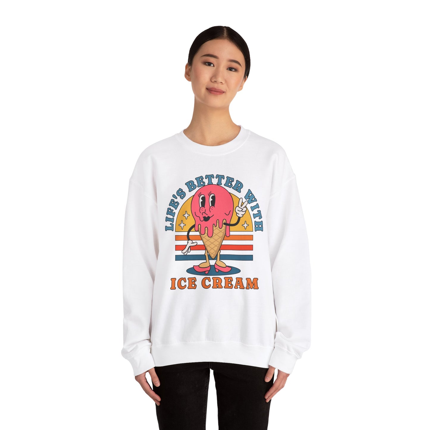 STRAWBERRY ICE CREAM - Dessert (Sweatshirt)
