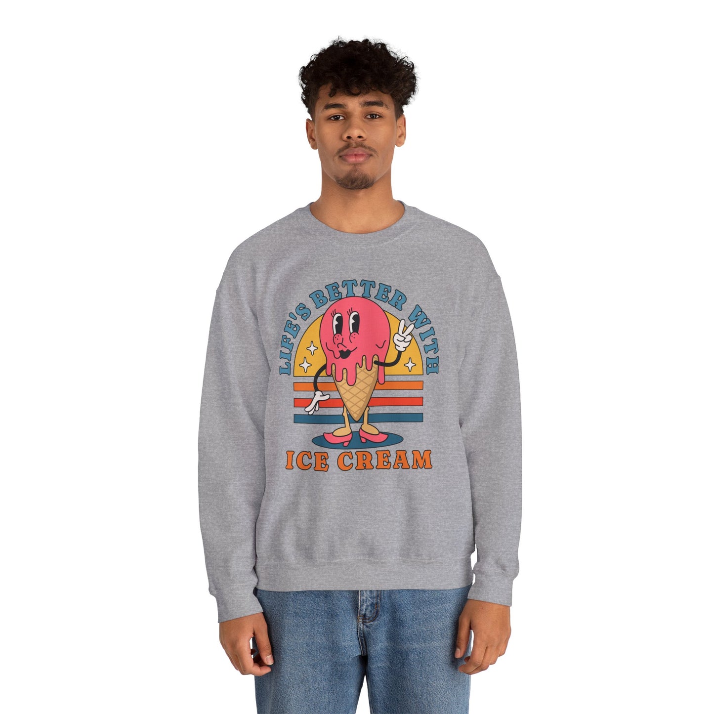 STRAWBERRY ICE CREAM - Dessert (Sweatshirt)
