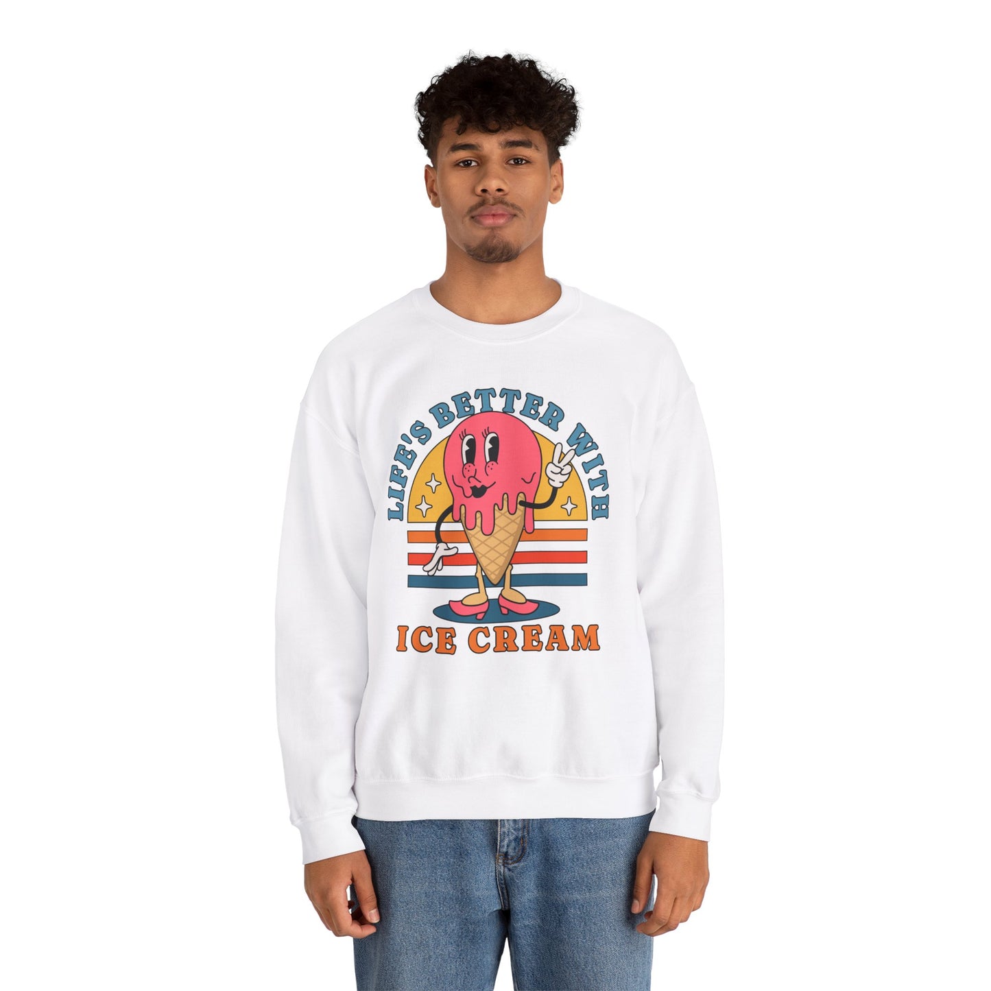 STRAWBERRY ICE CREAM - Dessert (Sweatshirt)