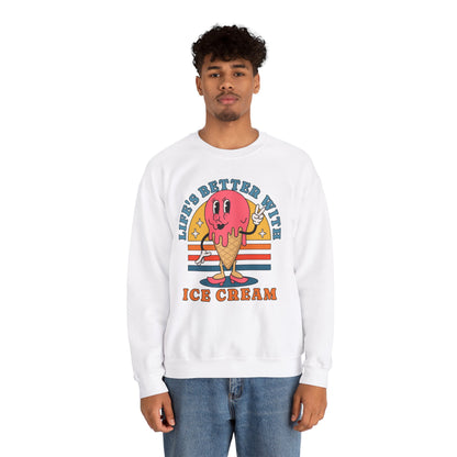STRAWBERRY ICE CREAM - Dessert (Sweatshirt)