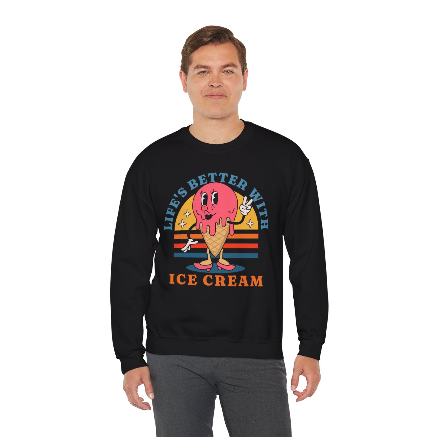 STRAWBERRY ICE CREAM - Dessert (Sweatshirt)