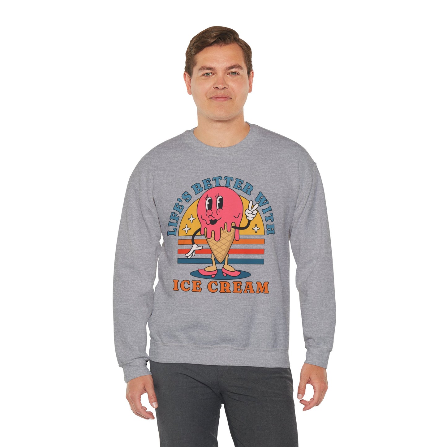 STRAWBERRY ICE CREAM - Dessert (Sweatshirt)
