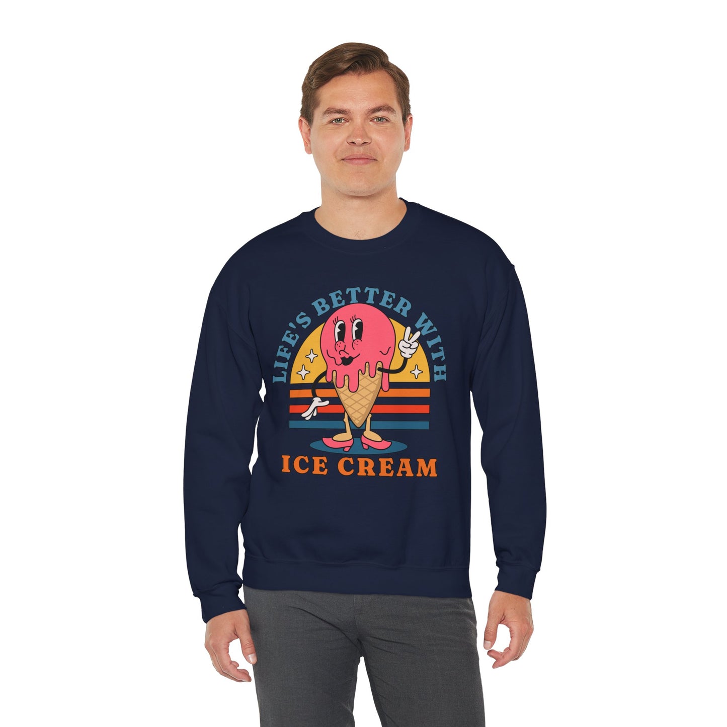 STRAWBERRY ICE CREAM - Dessert (Sweatshirt)