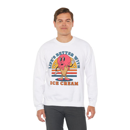 STRAWBERRY ICE CREAM - Dessert (Sweatshirt)