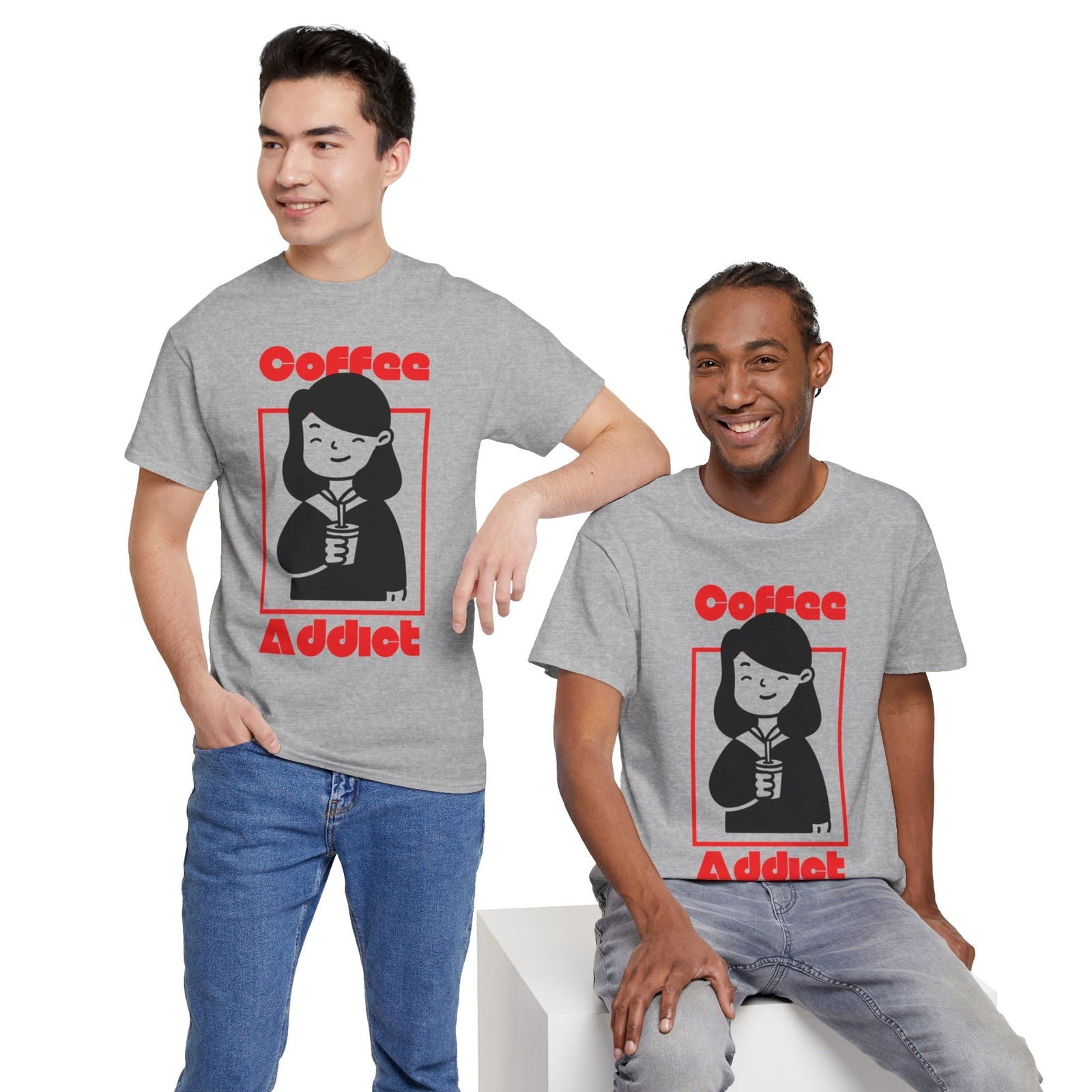 RED EYE - Coffee (Basic Tee) - YUMMIFY