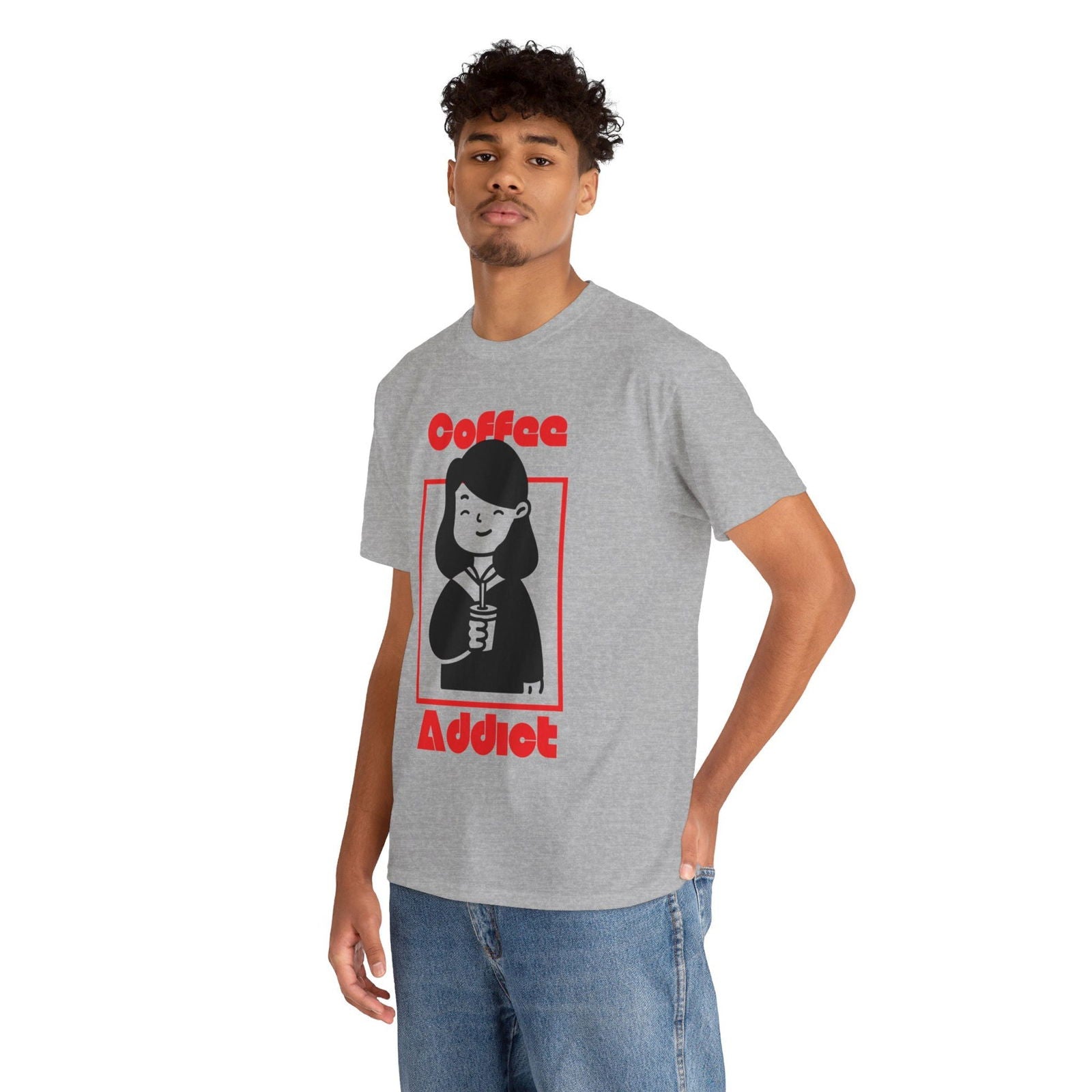 RED EYE - Coffee (Basic Tee) - YUMMIFY