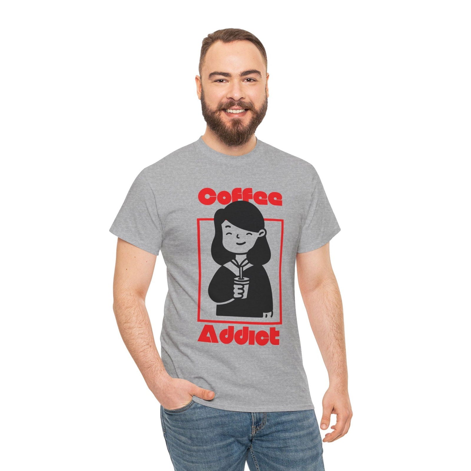 RED EYE - Coffee (Basic Tee) - YUMMIFY
