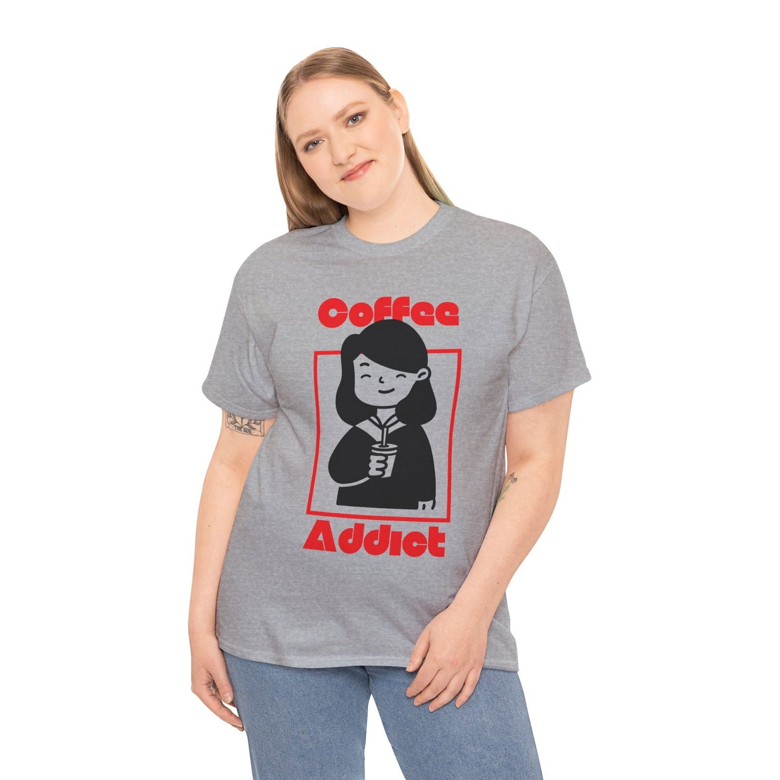RED EYE - Coffee (Basic Tee) - YUMMIFY