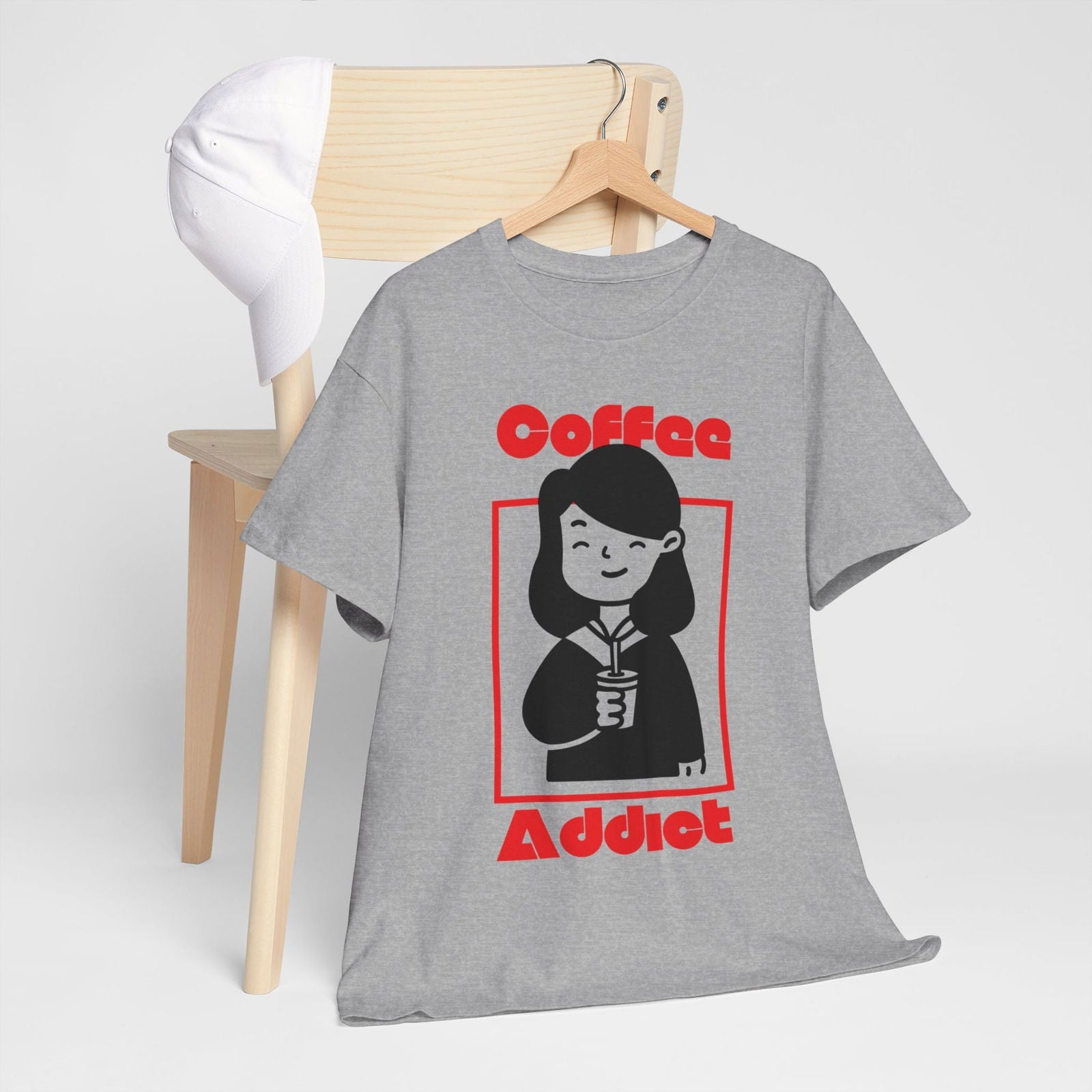 RED EYE - Coffee (Basic Tee) - YUMMIFY