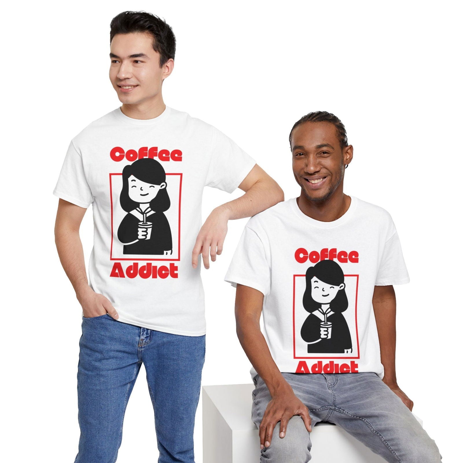 RED EYE - Coffee (Basic Tee) - YUMMIFY