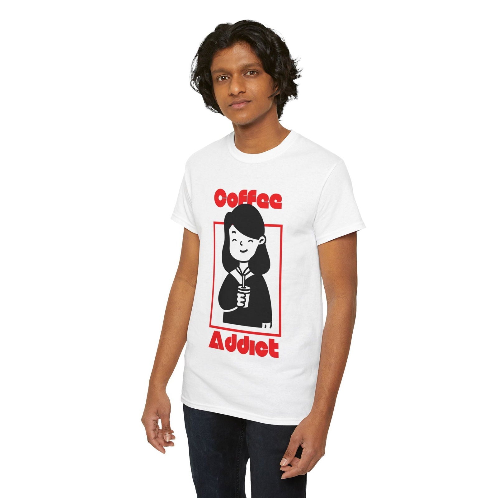 RED EYE - Coffee (Basic Tee) - YUMMIFY