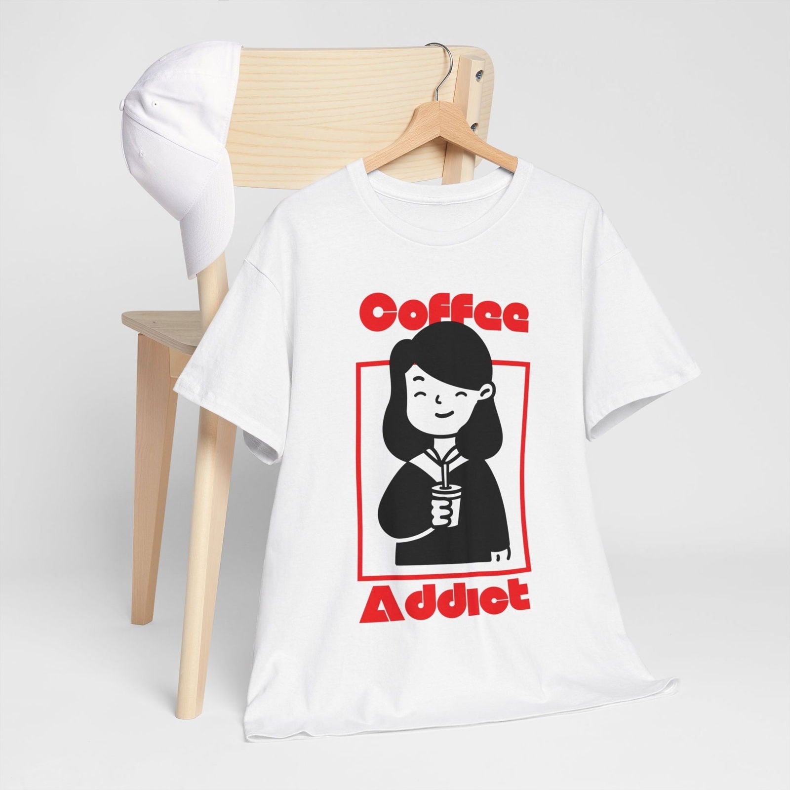 RED EYE - Coffee (Basic Tee) - YUMMIFY