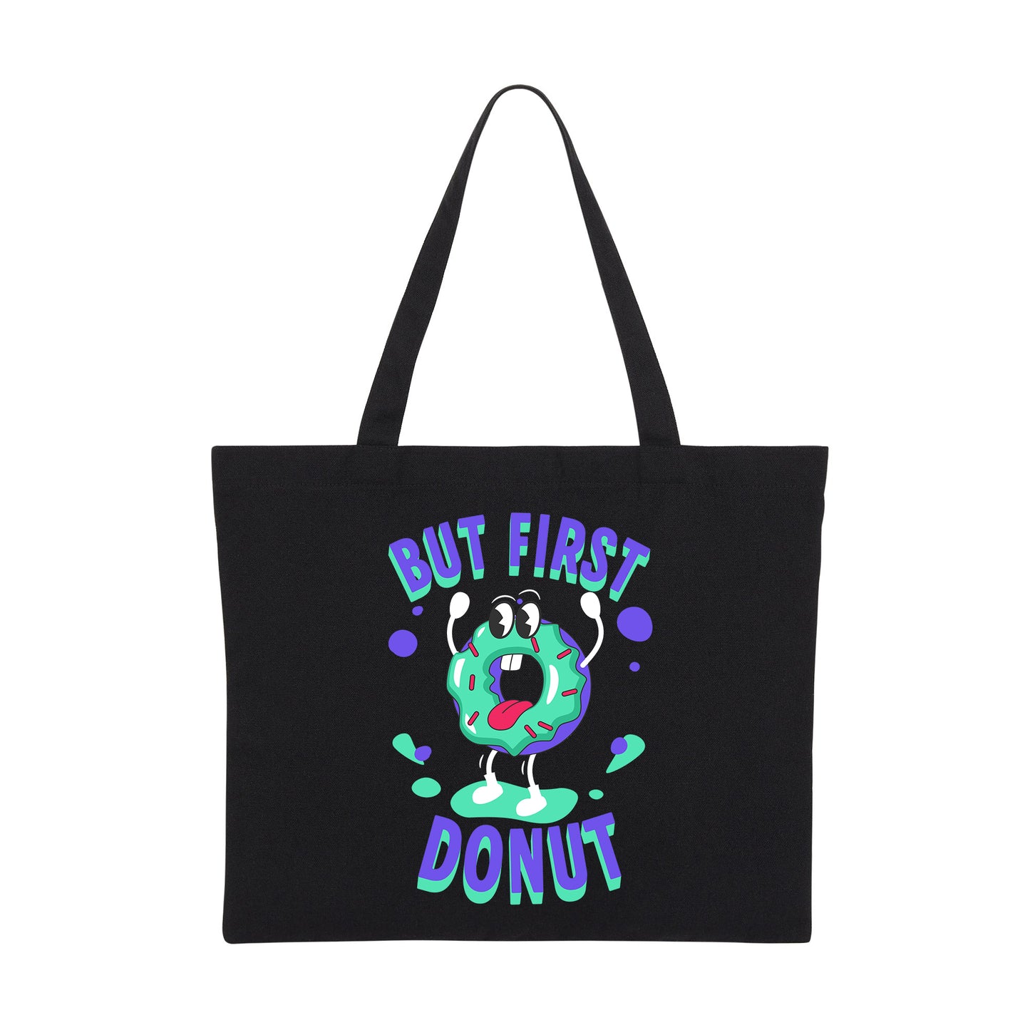 VANILLA FROSTED DONUT - Dessert (Tote Bag)
