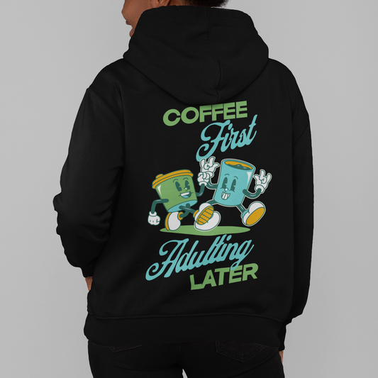 PEPPERMINT DARK CHOCOLATE - Coffee (Hoodie)