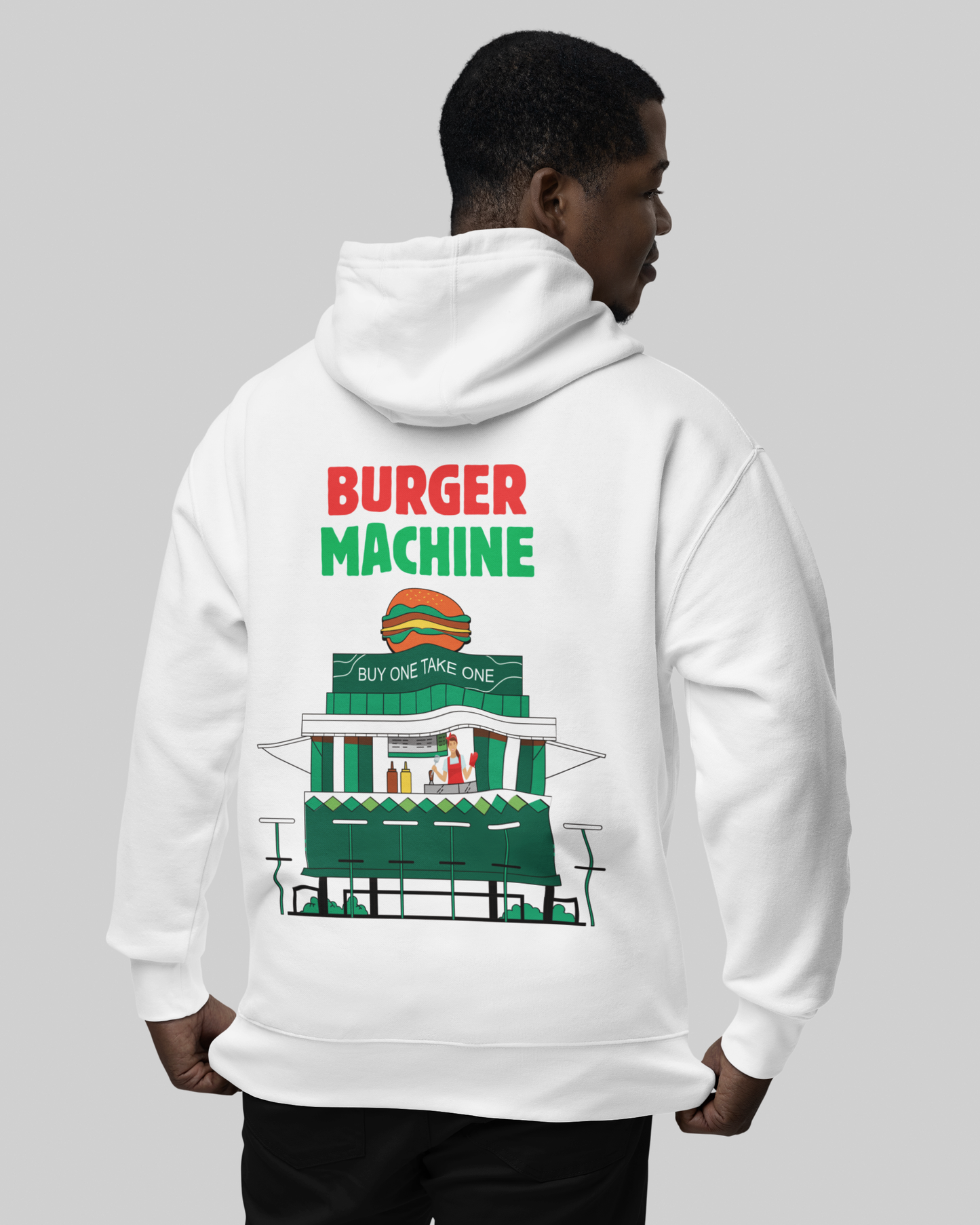 BURGER MACHINE - Filipino Food (Hoodie)