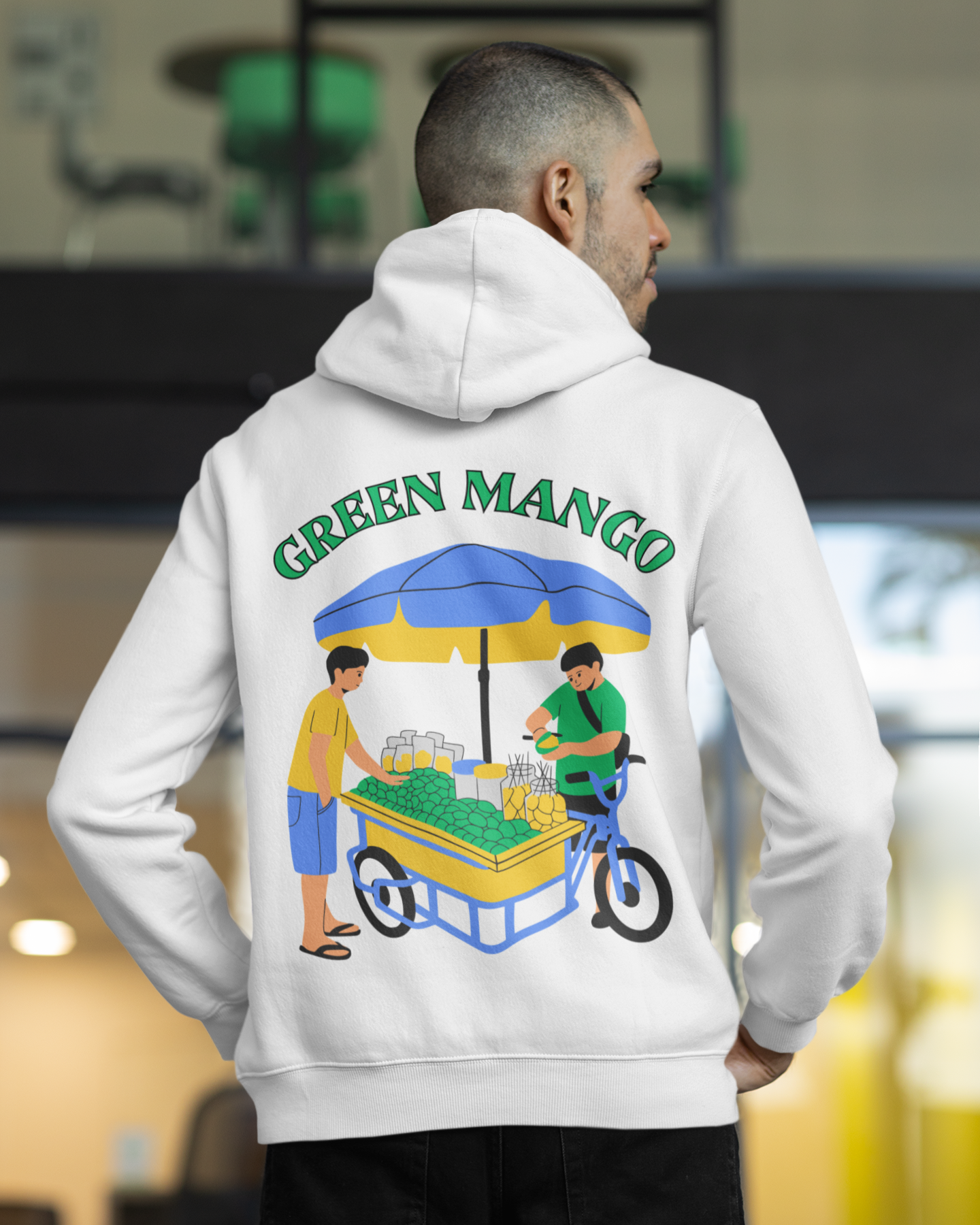 GREEN MANGO 1 - Filipino Food (Hoodie)