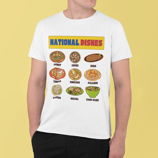 NATIONAL DISHES - Filipino Food (Basic Tee)