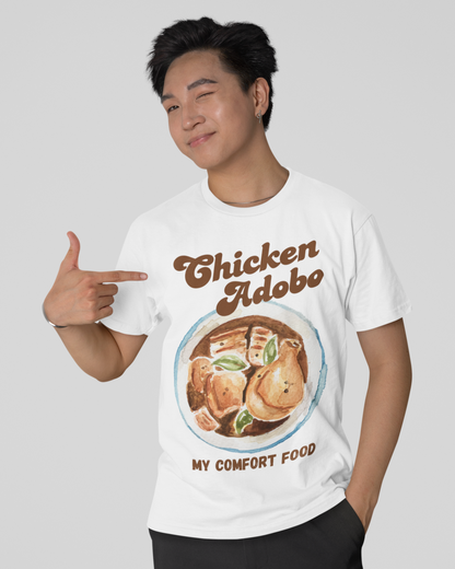CHICKEN ADOBO 1 - Filipino Food (Basic Tee)