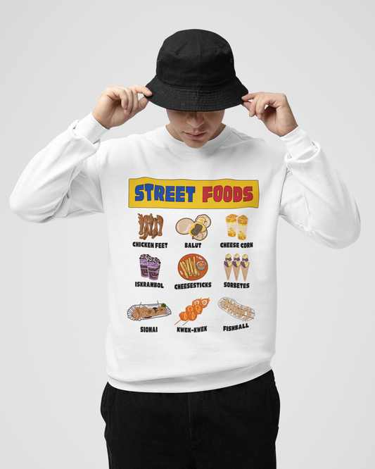 PINOY STREET FOODS  2 - Filipino Food (Sweatshirt)