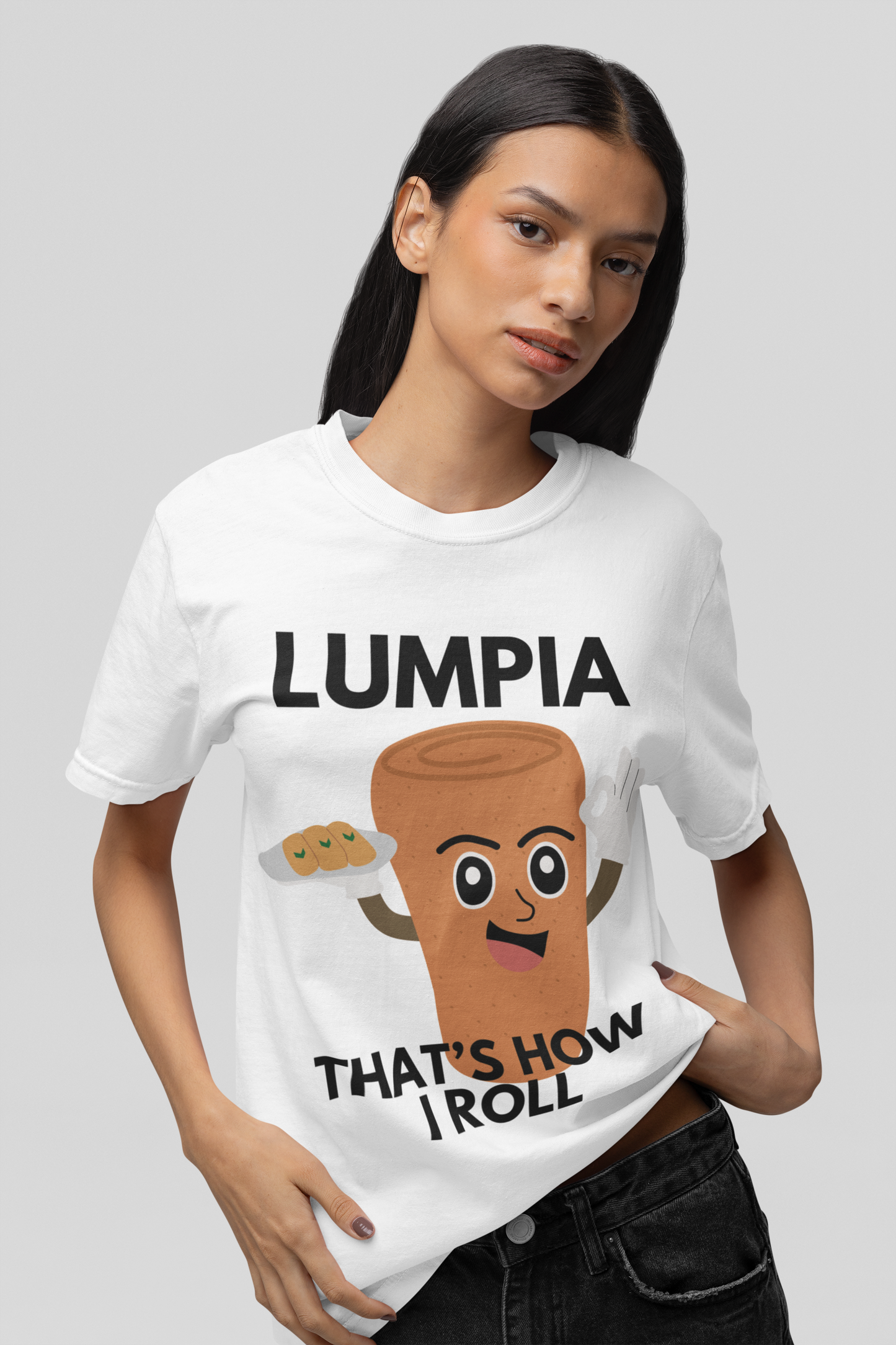 LUMPIANG SHANGHAI - Filipino Food (Basic Tee)