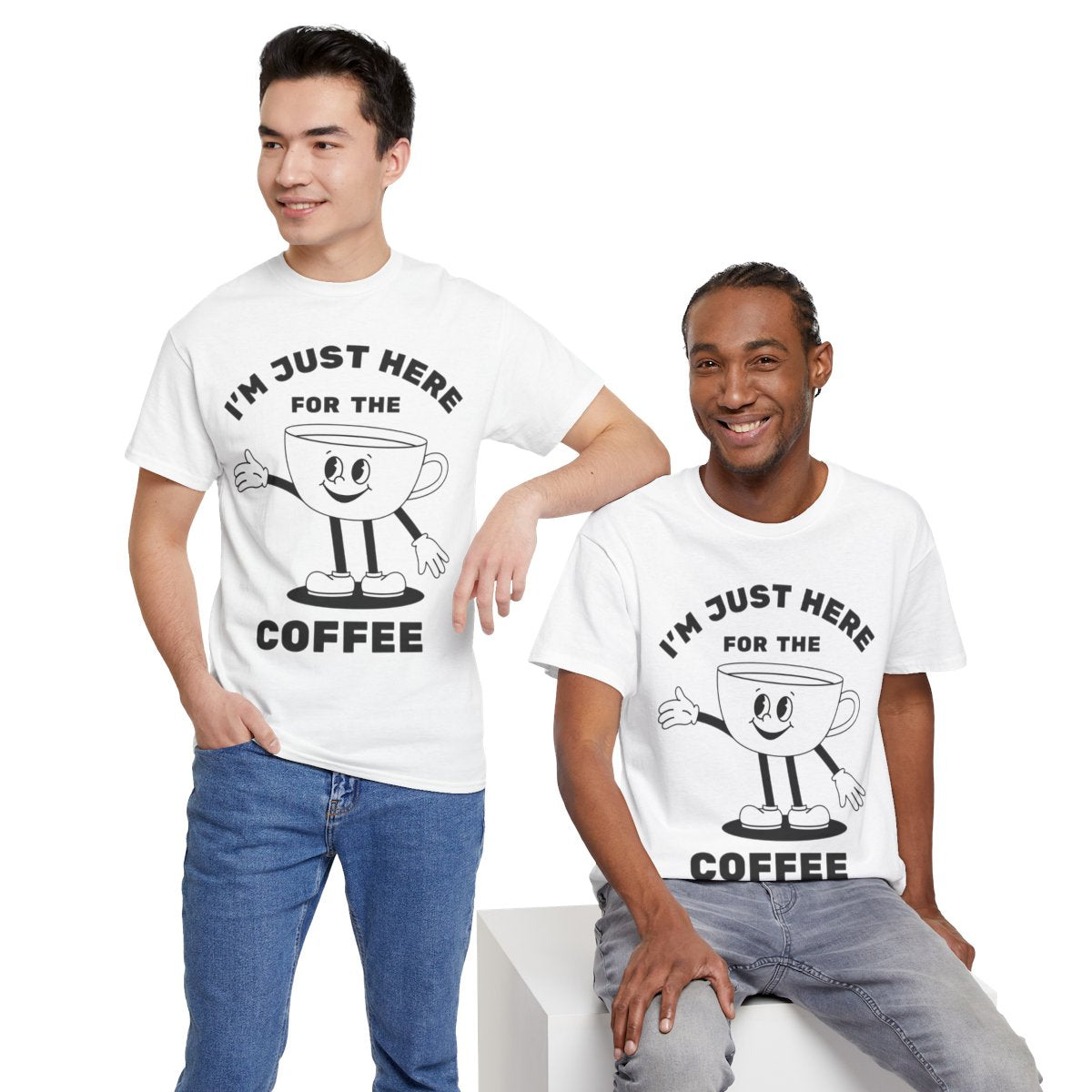 COCONUT LATTE - Coffee (Basic Tee)