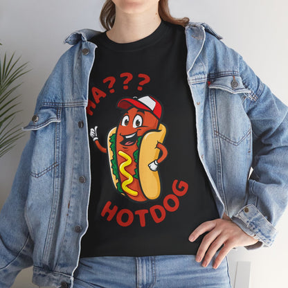 OVERLOAD CHEESE HOTDOG - Filipino Food (Basic Tee)