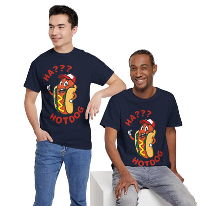 OVERLOAD CHEESE HOTDOG - Filipino Food (Basic Tee)
