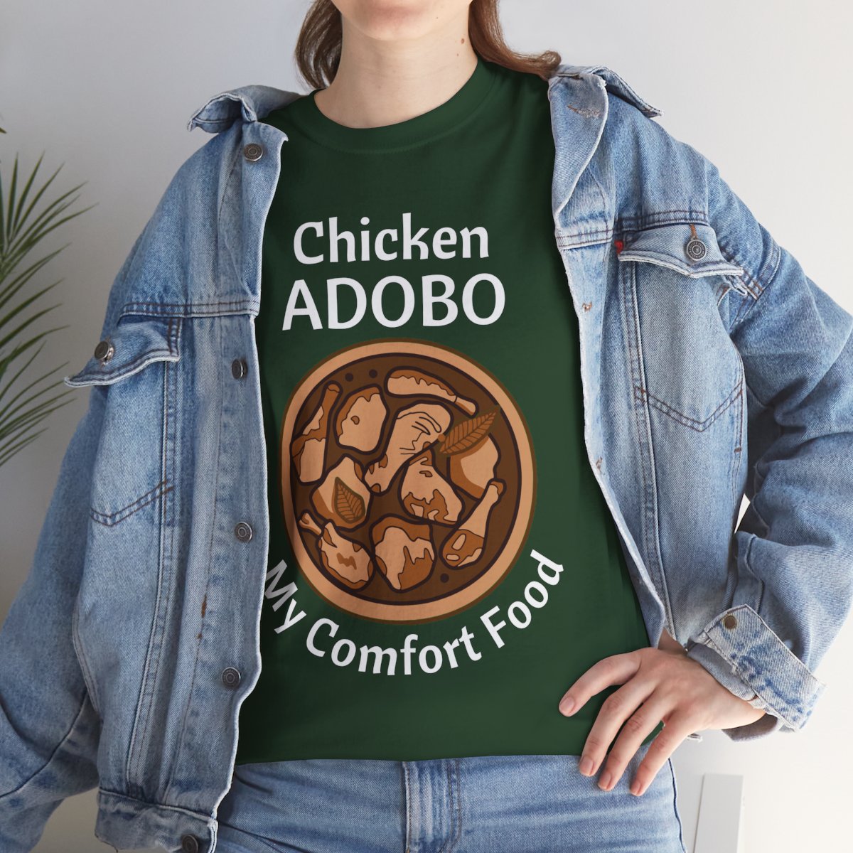 CHICKEN ADOBO 2 - Filipino Food (Basic Tee)