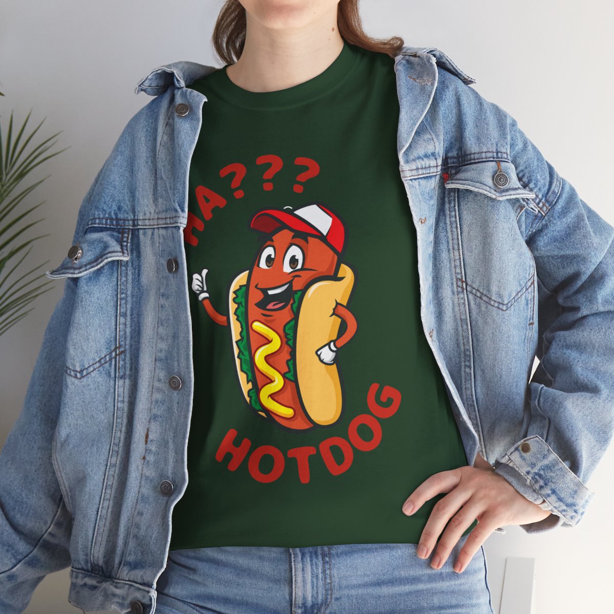 OVERLOAD CHEESE HOTDOG - Filipino Food (Basic Tee)