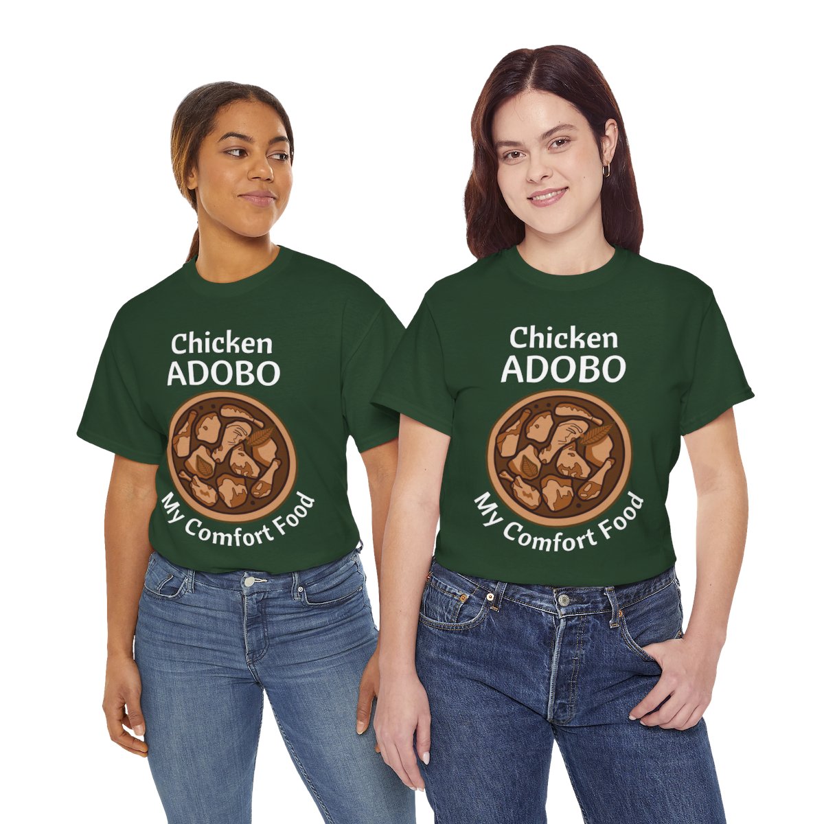 CHICKEN ADOBO 2 - Filipino Food (Basic Tee)