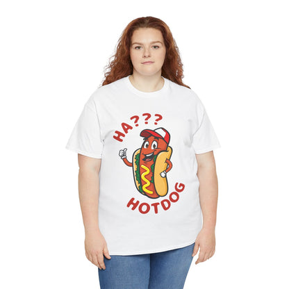 OVERLOAD CHEESE HOTDOG - Filipino Food (Basic Tee)